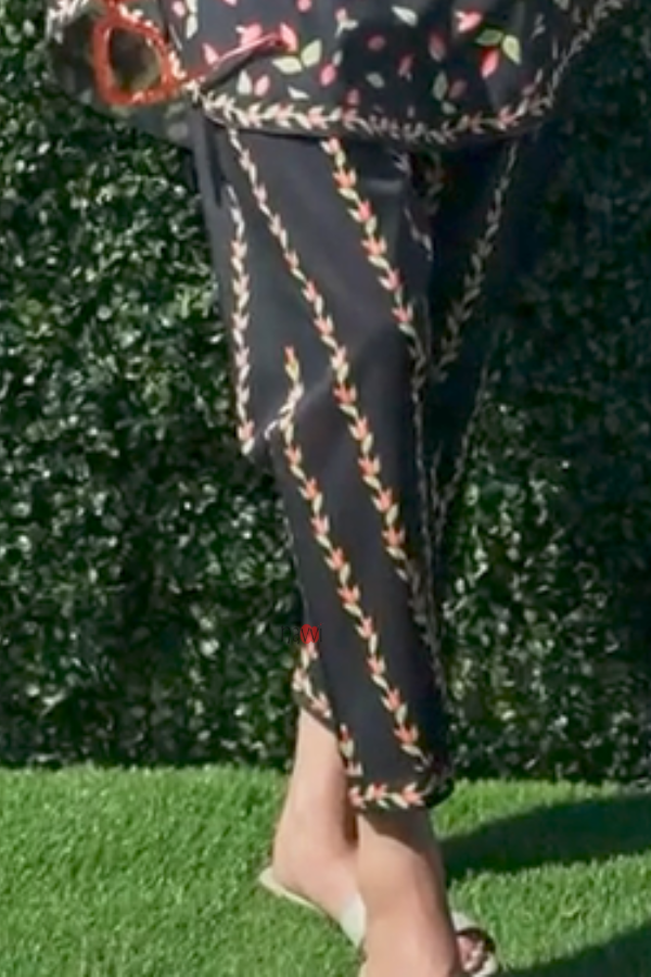 Midnight Bloom Coord Set