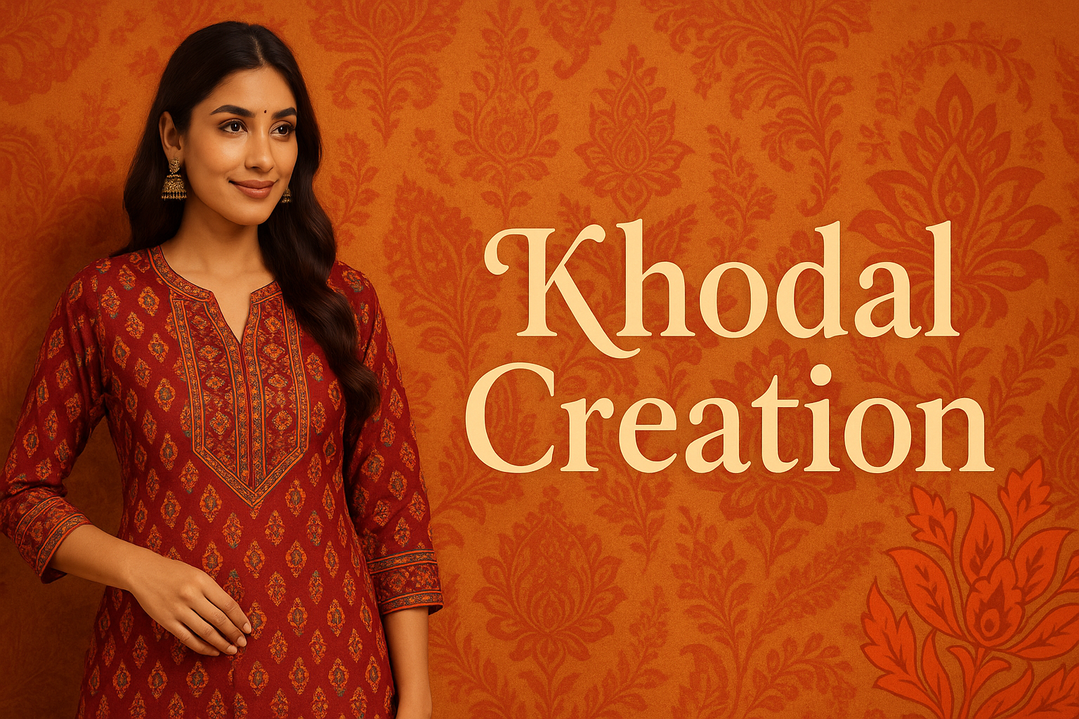 Khodal Creation Kurti Store Banner