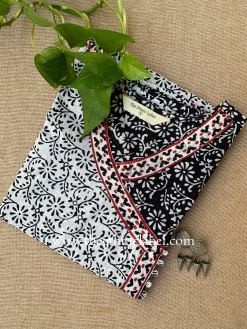 "Jeeya" Hand Block Printed Cotton kurta